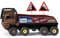 siku 1686, HS Schoch 8x8 MAN Truck-Trial, Metall/Kunststoff, 1:87, Braun, Inkl. 2 Warnschilder, Kombinierbar mit siku Modellen im gleichen Maßstab