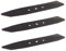 3 x 37 cm Set di coltelli per tosaerba Stiga Park 2000, 1134-0456-00/1134-9001-01