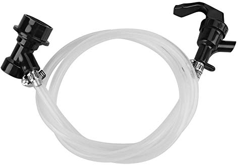 50/100 cm Línea de Cerveza,con Grifo de Picnic para Fiestas y Tubo de Silicona con Cierre de Bola desconectado para Barril de Cerveza(100 cm/48 Inch)