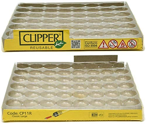 Thometzki 4 x Original Clipper Ständer zur Aufbewahrung für 48 Clipper Feuerzeuge Ausstell