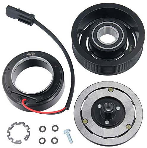 GEPCO Compresseur de climatisation Embrayage magnétique Poulie Bobine magnétique Compatible avec Dodge Ram 2500 3500 5.9