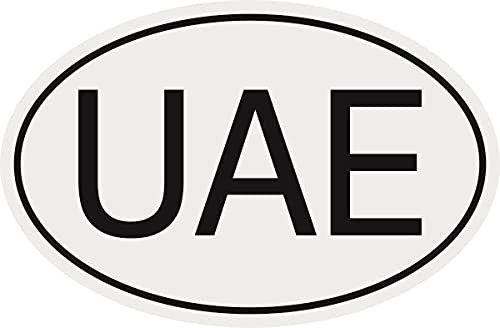U24 Aufkleber Autokennzeichen UAE = VAE Vereinigte Arabische Emirate Autoaufkleber Sticker