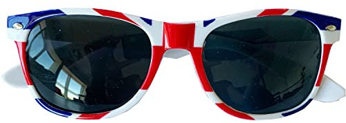 amscan 9913055 – Krönungsparty Großbritannien, Union Jack-Flagge, Neuheit Brille