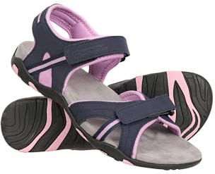Mountain Warehouse Oia Womens Sandals - Lightweight & Flexible Shoes - Beach, Walking, Travel Navy Adult Shoe Size 8