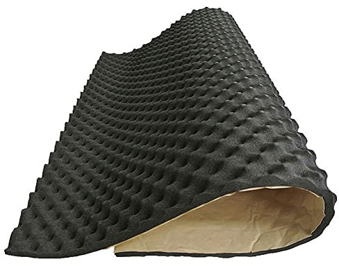 Alfombrilla De Insonorización Para Coche,espuma de goma Alfombrilla de aislamiento acústico para coche Panel de insonorización Almohadilla ignífuga para automóvil Almohadilla Aislante
