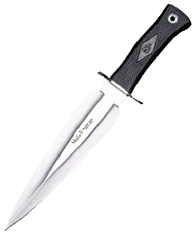 LO TRINCO YO Muela Cuchillo CARIBU.G Hoja de Acero MoVa de 22 cm y empuñadura de goma ideal para Caza, Pesca, Supervivencia y Bushcraft