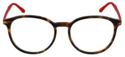 FILA Brille mit Sehstärke für Herren optional mit Sonnenbrillentönung oder Blaulichtfilter, Panto, gefertigt aus Acetat (inklusive Brillenetui)