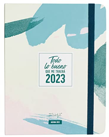 Mr. Wonderful - Jahreskalender Office 2023 Wöchentlich - Alles Gute, was mir 2023 bringen wird, beige, WOA2212297ESZ0