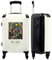 NoBoringSuitcases.com® Koffer groß Trolley Rollkoffer Reisekoffer mit 4 Rollen Fotokoffer - Kunst - Abstrakt - Paul Klee - Landschaft - 67x43x25cm - 90 Liter