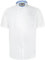 D555 Men's Plus Size James Basic Oxford Short Sleeve Shirt in White 7XL
