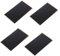 Newwyt 4 Stück Laptop Touchpad Trackpad Schutzfolie Haut Aufkleber Folie für Thinkpad P52 P53 Laptop Schwarz Schutz Kunststoff