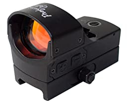 Professor Optiken Reflexvisier - Königssee 1x22x33 - Red-Dot/Rotpunktvisier, 3 MOA Leuchtpunkt, 5 Beleuchtungsstufen, 1 Nachtmodi, automatische Abschaltung - robust (mit Schnellverschlusshebel)