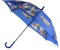 CyP Brands- Sonic-Paraguas, Sombrilla infantil, Diámetro 48 cm, Automático, Color azul, Producto Oficial