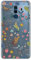 Coque en Silicone imprimée Compatible Huawei Mate 10 Pro Fleurs colorées