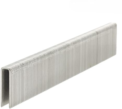 UnitSteel Type 90 Heftklammern - Beinlänge 15mm, 5.000 stück, Rostfrei Stahl, Haubold type 6000, Prebena Type E, für das Tischlerhandwerk, die Innenarchitektur und die Möbelindustrie