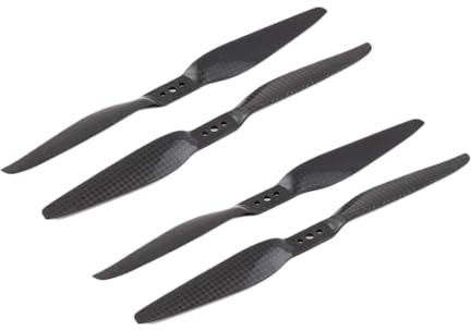 Teile For Landwirtschaftliche Drohnen, 1655 1755 41 Cm 43 Cm 16 17 Zoll Kohlefaser-Propeller DIY-Drohnenbausatz Quadcopter 3-Loch-Hochleistungspropeller(1655 prop 2 pair)