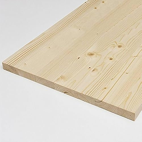 Generico Pannello di legno di abete, Tavola/Pannello, 18 mm, non verniciato, cm 150 x 80