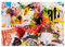 KunstLoft Tapete 'City Collage' 400x280cm Fototapete modern