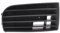 SHLPDFM Frontstoßstange Grill Stoßstangengril Kühlergrillstreifen für VW Golf 5 MK5 2004-2008 Vorne Rechts