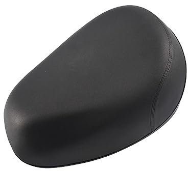 Duyeuau Atmungsaktives Heimtrainer-Sitzkissen, E-Bikesattel, breites Sitzkissen, Stoßdämpfung, Fahrradsattel