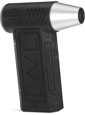 TOYZFRIENDY Ventilateur Portable Mini pour Camping Mini Ventilateur à Main Réglable Souffleur Puissant Anti-poussière Léger et Pratique pour Voyage Plein Air