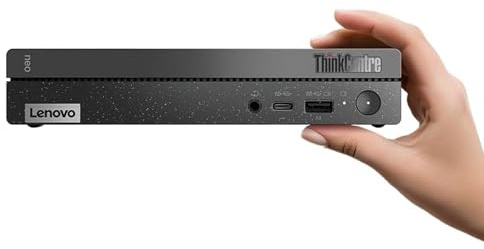 Lenovo ThinkCentre Business Mini PC Desktop Computer - 32GB RAM - 2.5TB Storage - Intel 6-Cores Upto 4.40GHz | 2TB SSD and 512GB External, Wired Keyboard & Mouse, 2 Display Ports, Office Space Saver