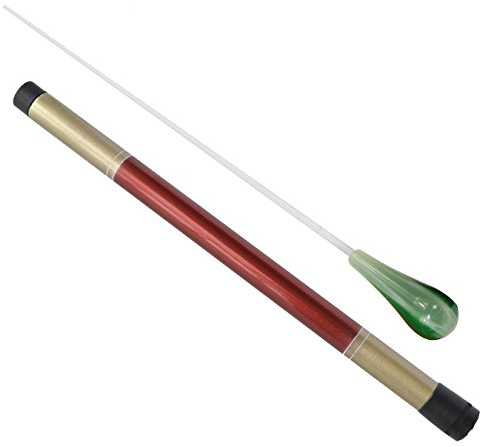 Music Baton Orchestra Baton Imitation Agate Handle Music Conducting Baton (Green Handle)