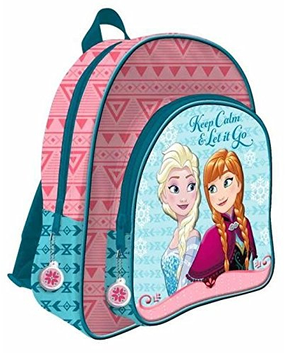 Astro Europa - Rucksack mit 2 Reißverschlüssen, 3D-Reißverschlüssen, 41 cm, Rosa (8422535933004)