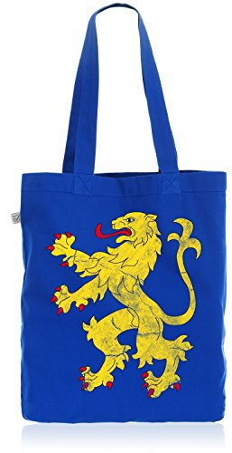 style3 Sheldons Appartement Flagge Biobaumwolle Beutel Jutebeutel Tasche Tote Bag Löwe Bayern