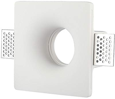 Einbaurahmen aus Gipsglas quadratisch für GU10 V-TAC VT-714