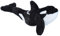 Wild Republic 22456 Orca Tier Cuddlekins Mini, 20 cm, ['Black', 'White']