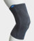 THUASNE Malleo PROmaster Aktiv-Sprunggelenkbandage mit Pelotten und beidseitigen Grifflaschen | Größe: XL | Seite: links | Farbe: Grau