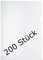 Herlitz 10843746 Aktenhülle A4 Standard, PP, 0,11 mm, transparent glasklar 100er Packung (A4, glasklar, 2)