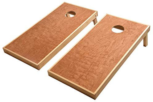GoSports - Set di tavole per cornhole da 1,2 x 0,6 m, di qualità commerciale, dimensioni regolamentari, tavole per il lancio dei sacchetti