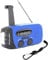 Wind Up Radio, Solar Crank Powered Emergency AM/FM Weather Radio, with 2000mAh Rechargeable USB Phone Charger, SOS Alarm, Bright Handheld Flashlight, use for Household and Outdoor Activities