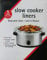 Vsorce4u 5 Beutel 30 x 55 cm Slow Cooker Liner Kochbeutel für runde und ovale Slow Cookers Kochbeutel 1 Stück