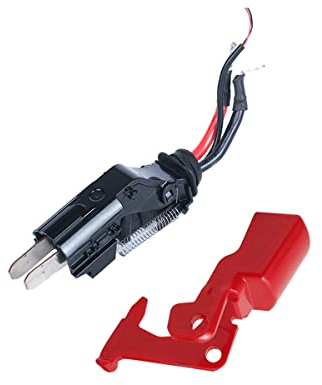 L/c 1 Stück Schalter Montageteil für Dyson v10 Staubsauger, 1 Stück roter Schalterknopf