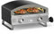 Forno per pizza a gas a 2 fuochi da esterno, macchina per pizza di grande capacità da 63,5 cm, fornello versatile con pietra da forno da 48,3 cm per bistecca carne frutti di mare, forno grill