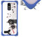 Aroepurt Hülle für SPC Zeus 4G Hülle kompatibel mit SPC Zeus 4G Case Handyhülle PC-Rückwandplatine + Silikon Soft Frame Cover KB-LAN11