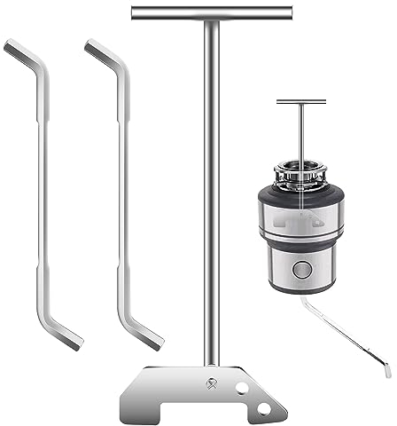 Karbay Garbage Disposal Wrench Tool - Compatible with All Waste King, Moen & SinkErator, Designed to Dislodge Jams or Clutter from Above the Sink