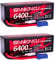 SANKAKU 4S 14,8V Lipo Batterie 100C 6400mAh étui Rigide avec EC5 Plug pour RC Buggy véhicules Voiture Camion réservoir Bateau Course Passe-Temps 2 pièces