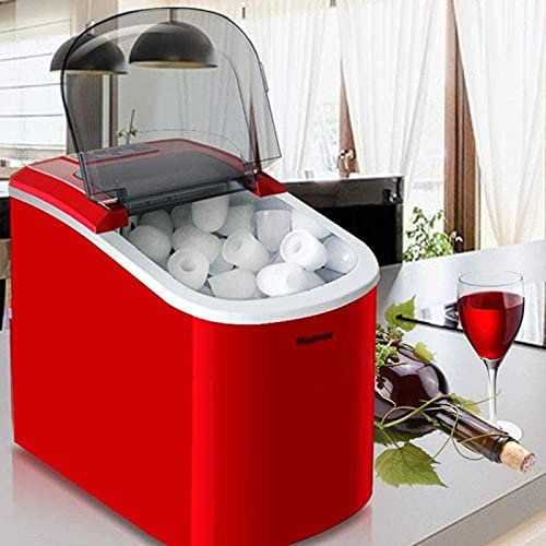 Fully automatic small ice cube maker, 15kg Ice/24h desktop manual, bar coffee shop small refrigerator Cube Making Machine
