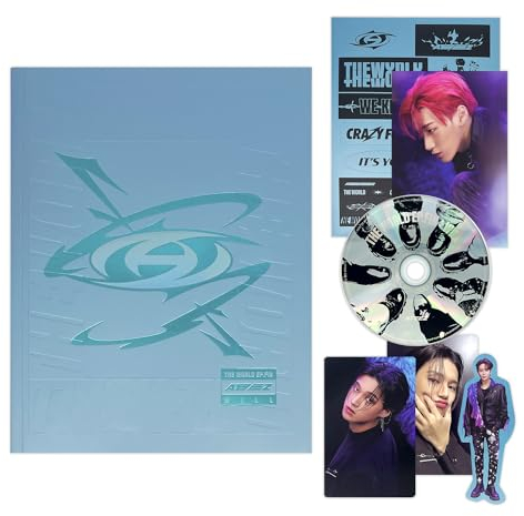 ATEEZ - 2nd Album [THE WORLD EP.FIN : WILL] (Z Ver.) Photobook + DISC + Contents Envelope + Album Sticker + Member Sticker + Postcard + Photocard A + Photocard Z + 2 Pin Badges + 4 Extra Photocards