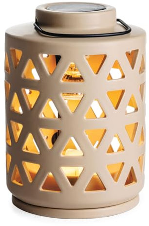 CANDLE WARMERS ETC Réchauffeur de parfum avec éclairage géo