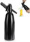 Soda Siphon,Sprudelwasser Maschine,1L Soda Maker,Soda-Siphon-Flasche mit Druckregler,Aluminium-Sprudelwasserbereiter für Hausgemachte Säfte,Mojitos,Cocktails,Getränke