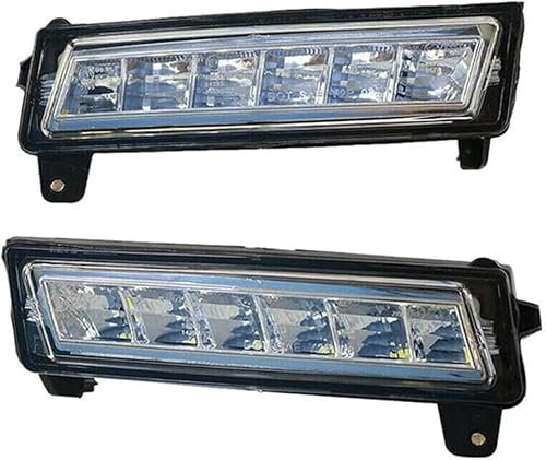 JiAYuF Für Mercedes-Benz ML GL GLK W164 X164 X204 Nebelscheinwerfer,Heckstoßstangenreflektor Licht Auto Heckstoppsignal,C/A Pair.