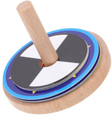 DRESSOOS Holzkreisel DIY-gyroskop Kinderkreisel Aus Hochwertigem Material Lustiges Kreiselspielzeug Für Junge Mädchen Unterhaltung Und Bewegung Fördern Hand-Augen-koordination