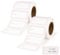 Hengsong Freezer Labels,2 Rollx500 Sticky Labels 6x3cm,for Jars,Kitchen,for Storage Boxes,Pantry,Fridge Stickers,White,Red
