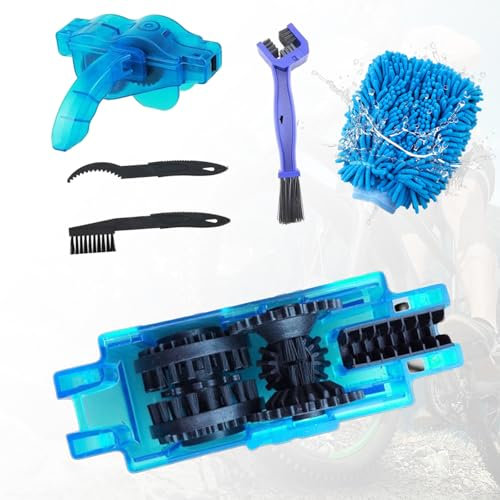 Catena pulitore catena per biciclette,Il mio cuore per bicicletta pulitore catena per biciclette,Dispositivo di pulizia della catena, per tutti i tipi di catene per biciclette/ciclismo mountain bike