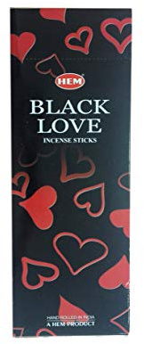 WLM Räucherstäbchen Hem, Black Love, Boite
